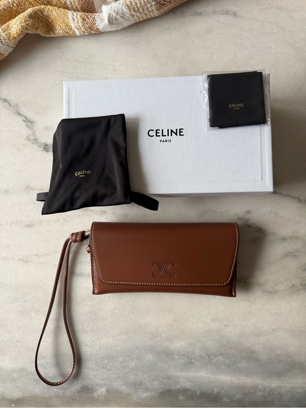 CELINE Triomphe Metal Round Sunglasses, 54mm - Picture 6 of 12